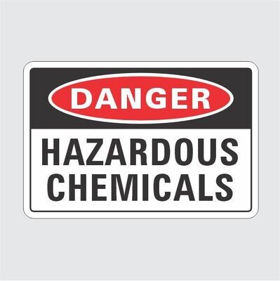 Danger Hazardous Chemicals