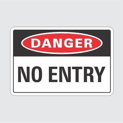 Danger No Entry