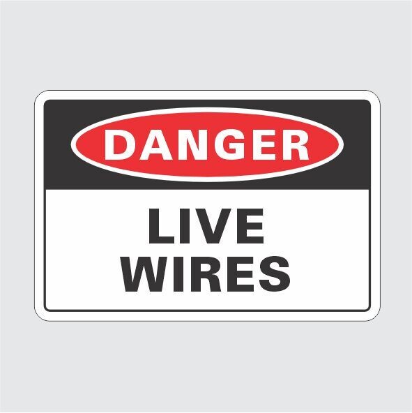 Danger Live Wires