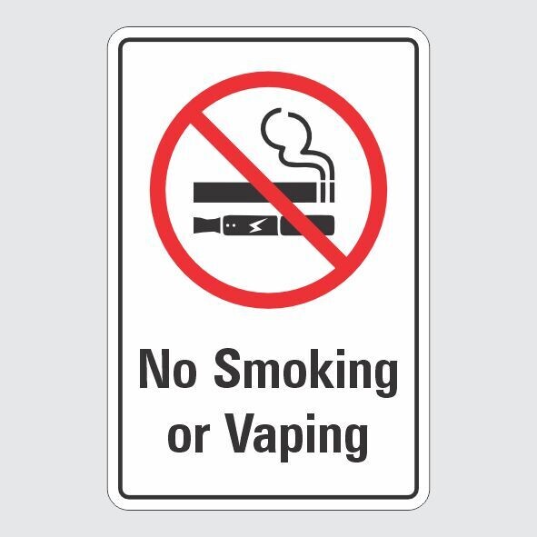 No Smoking or Vaping