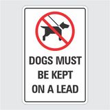 Dogs Must Be Kept On A Lead