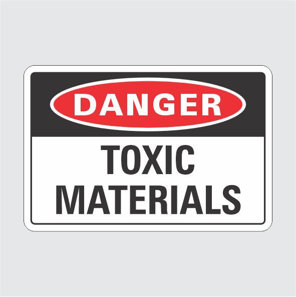 Danger Toxic Materials