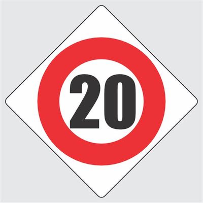 Speed Limit Diamond or Square