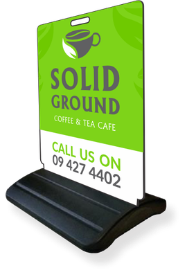 Media One Pavement Sign