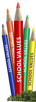 Standard "Set of 4" Values Pencils