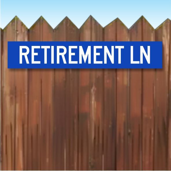 Personalised Street Signs, Colour: Blue with White Text