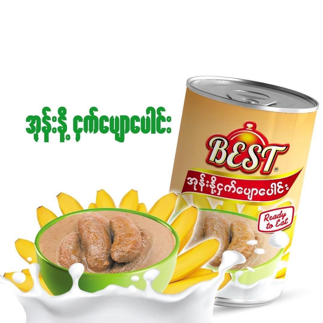 BEST အုန်းနို့ ငှက်ပျောပေါင်း (460g)