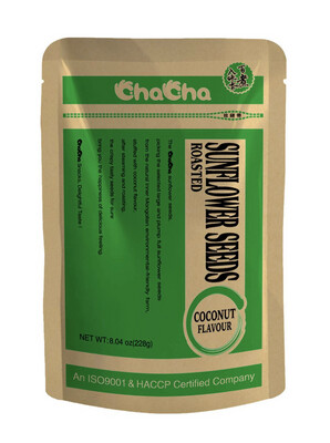 Cha Cha Roasted Sunflower Seeds (Coconut) 228g