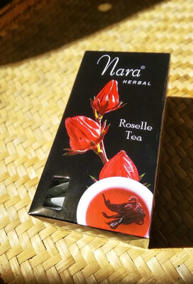 Nara Herbal Roselle Tea Bag Box (125g)