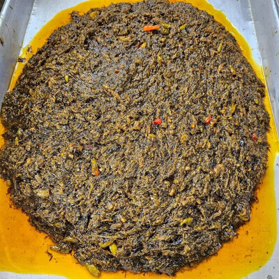 ပန်းခရေ မျှစ်ချဉ်ပေါင်ခြောက်ကြော် (160g)