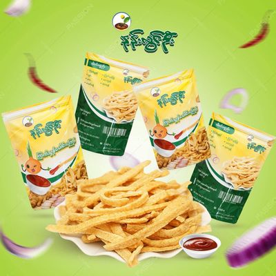 နန်းလွင်ဦး ကြက်သွန်ပေါင်းကြော် (280g)