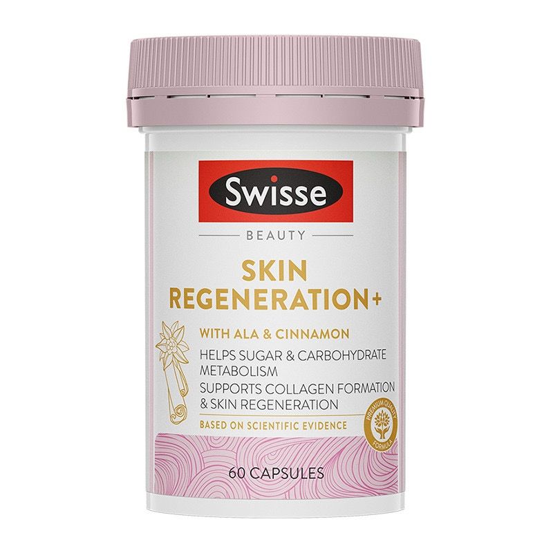 Swisse Beauty Skin Regeneration+ (60 Capsules) (Exp: 04/2026)