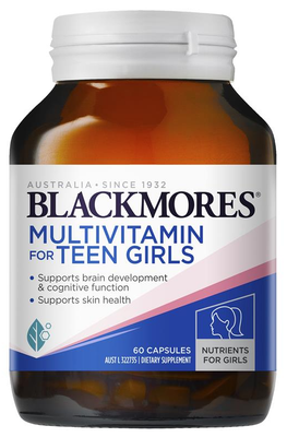 Blackmores Multivitamin For Teen Girls (60 Capsules) Blackmores Multivitamin For Teen Girls (60 Capsules)