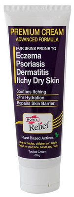 Hope&#39;s Relief Premium Cream (Eczema, psoriasis, Dermatitis) (60g)