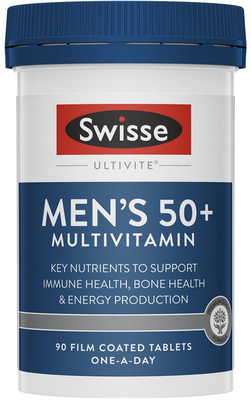 Swisse Men&#39;s 50+ Multivitamin (90 Tablets)