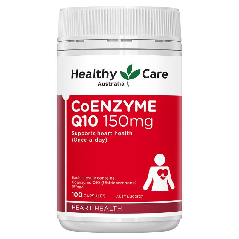 Healthy Care CoENZYME Q10 150mg (100 Capsules) (Exp: 01/2027)
