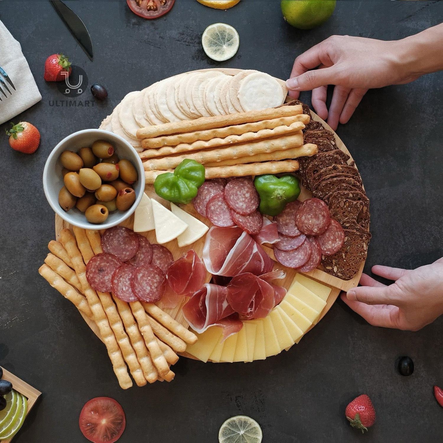 Ultimart Round Cheeseboard