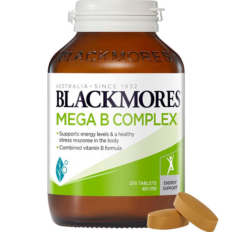 Blackmores Mega B Complex (75 Tablets) Exp date: Aug 2026