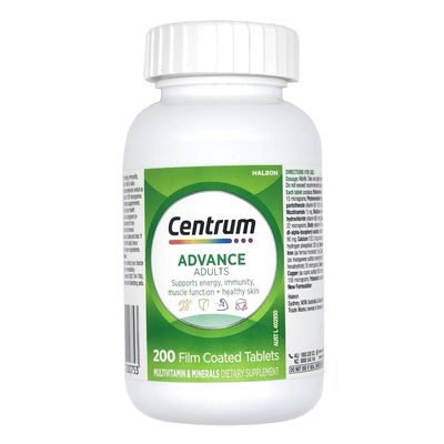 Centrum Advance Adults Multivitamin (200 Tablets) Exp: 11/2026 Centrum Advance Adults Multivitamin (200 Tablets) Exp: 11/2026