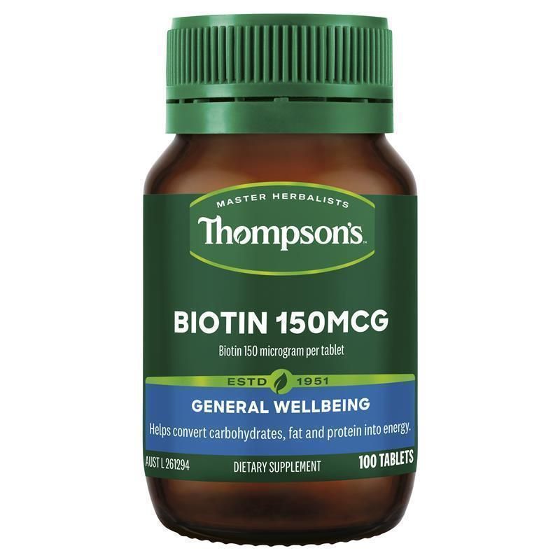 Thompson&#39;s Biotin (General well being) 150mcg
