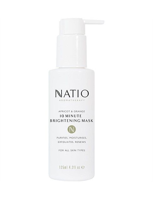 Natio Apricot And Orange 10 Minute Brightening Mask (125ml)
