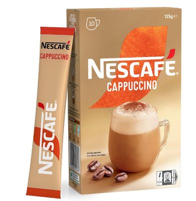 Nescafe Coffee Cappuccino (10 Sachets)