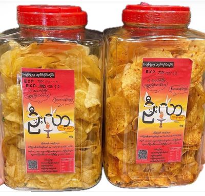 ဦးလာ အာလူးကြော် ဗြောင် အချို (500g) ဦးလာ အာလူးကြော် ဗြောင် အချို (500g)