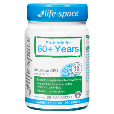 Life Space Probiotic for 60+ Years (60 Capsules)