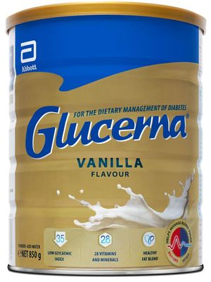 Abbott Glucerna Vanilla (850g) (Exp: Dec 2027)