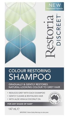 Restoria Discreet Colour Restoring Shampoo (147ml) Restoria Discreet Colour Restoring Shampoo (147ml)