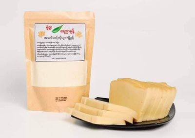 မုံရွာ အညာမုန့် အိမ်ကြိတ် ပဲကျက်မှုန့်စစ်စစ် (210g)