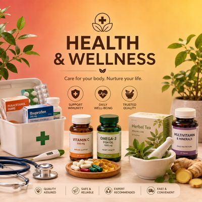 ကျန်းမာရေး ပစ္စည်းများ (Health &amp; Wellness)