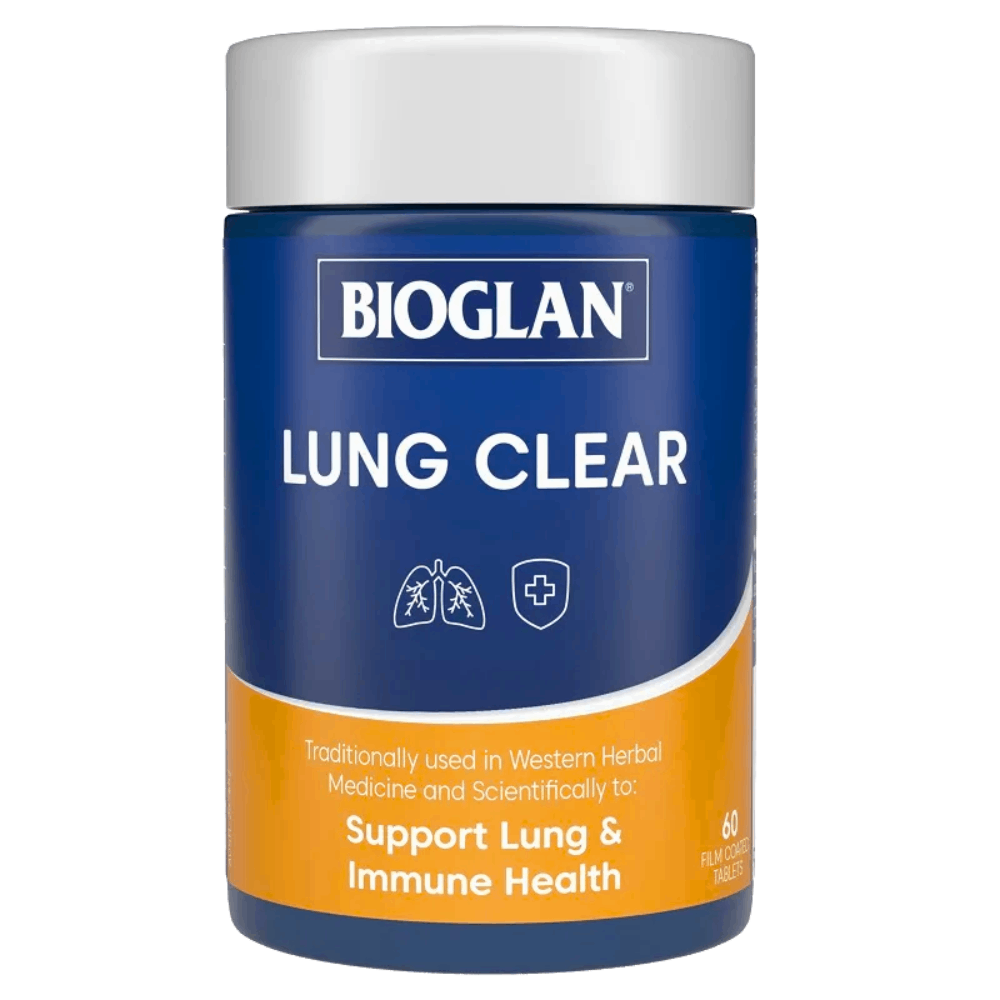 Bioglan Lung Clear (60 Tablets) Exp: March 2028