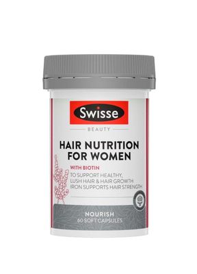 Swisse Beauty Hair Nutrition for Women (60 Capsules)