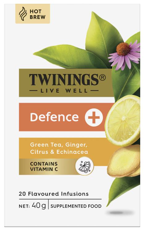 Twinings Live Well - Defence (20 Flavoured Infusions) (40g)