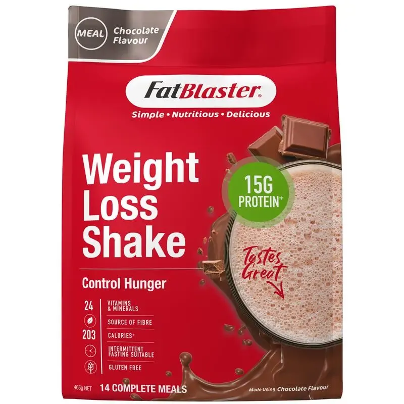 Fatblaster Chocolate Weight loss shake (15g protein) (Exp 12/27)