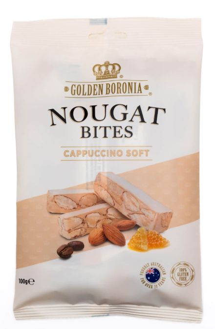 Golden Boronia Nougat Bites (Cappucino) (100g) [Exp 04/27]