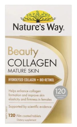 Nature's Way Beauty Collagen Mature Skin (120 Tablets) (Exp: 11/2027)
