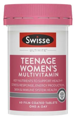 Swisse Teenage Ultivite Women's Multivitamin (60 Tablets) Swisse Teenage Ultivite Women's Multivitamin (60 Tablets)