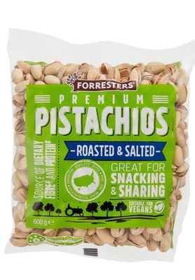 Forresters Pistachios (Roasted & Salted) (600g) (Exp: 16 Jan 2027) Forresters Pistachios (Roasted & Salted) (600g) (Exp: 16 Jan 2027)