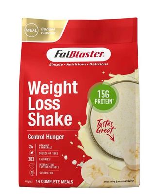 FatBlaster Weight Loss Shake (Banana) (14 meals) (Exp: 01/2028)