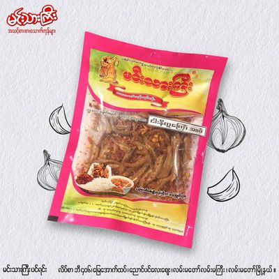 မင်းသားကြီး ငါးနီတူကြော် အစပ် 160g မင်းသားကြီး ငါးနီတူကြော် အစပ် 160g