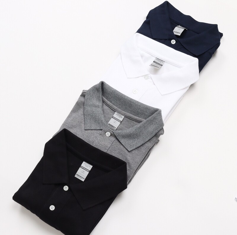 9000B - Unisex Premium Plain Pique Polo Shirt  (BY PACK-10PCS)