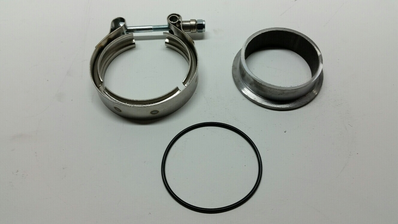 S400 flange, clamp, and o ring kit - Compressor outlet - pipe