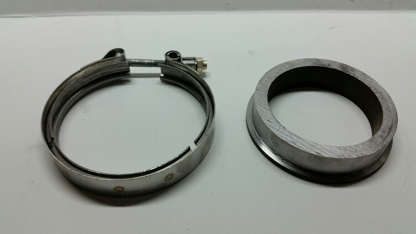 HX40 4&quot; Weld on Flange and Clamp