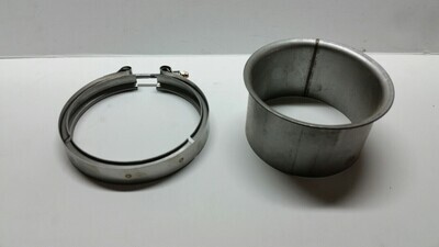 S400 Weld on Flange and Clamp - Downpipe