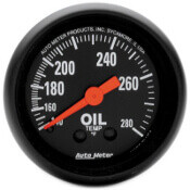 Autometer Z Series Oil Temp Gauge 140-280F - 2609