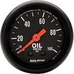 Autometer Z Series 100psi Mechanical OIl Pressure Gauge - 2604