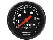 Autometer Z Series 60psi Mechanical Boost Gauge - 2617