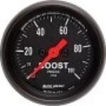 Autometer Z Series 100psi Mechanical Boost Gauge - 2618